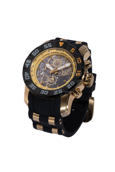 Reloj Deportivo para Hombre Invicta Racing 48065 - Negro y Dorado
