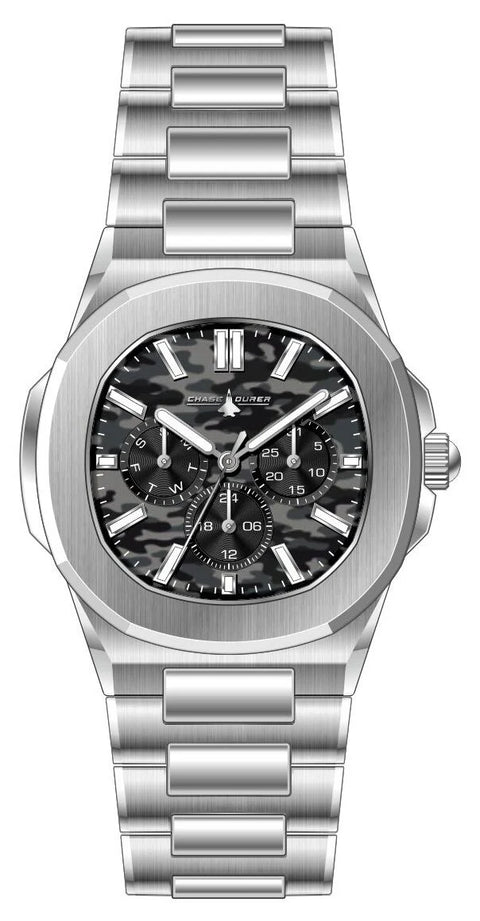 Reloj para Hombre Chase Durer CDW-0167 – Camuflado Gris 41 mm