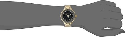 Anne Klein Reloj de Pulsera de Resina Acentuada con Cristal Premium para Mujer