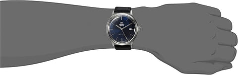 Reloj de Vestir Orient Bambino Versión III TAC0000DD0 - Automático, Dial Azul y Correa de Cuero