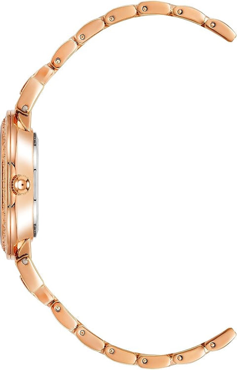 Anne Klein AK/2928 Reloj para Mujer con Cristales Swarovski y Esfera Azul Marino