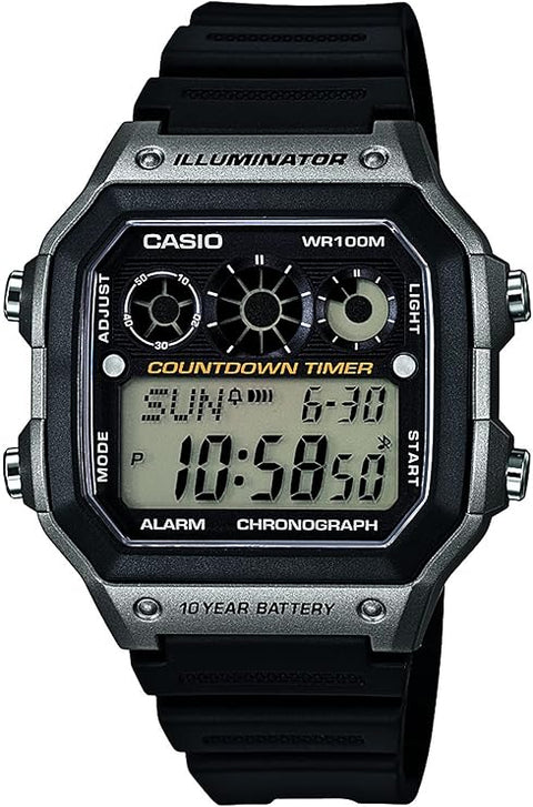 Casio AE-1300WH-8AVCF – Reloj Deportivo Digital