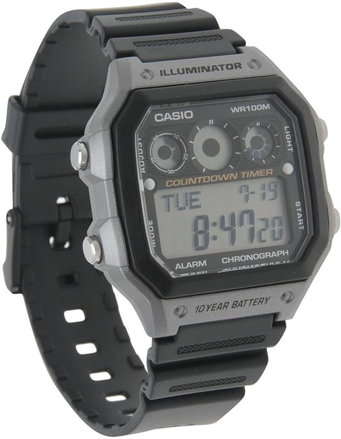 Casio AE-1300WH-8AVCF – Reloj Deportivo Digital