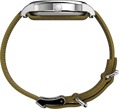 Timex Weekender Reloj Unisex 38mm con Correa Verde Oliva
