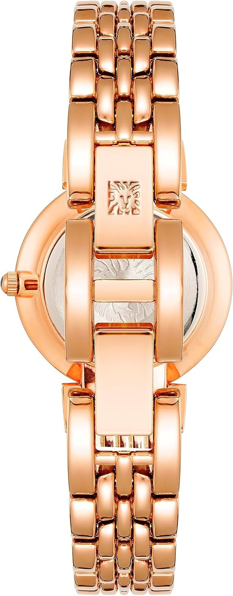 Anne Klein AK/2928 Reloj para Mujer con Cristales Swarovski y Esfera Azul Marino
