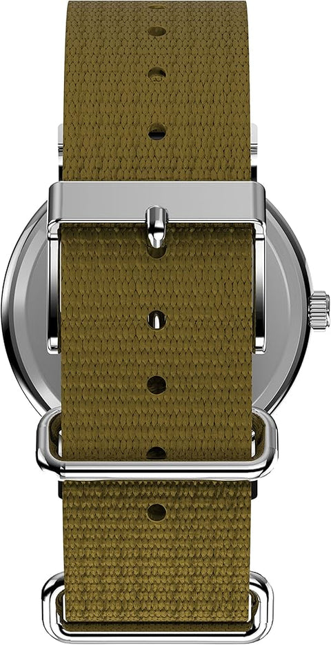 Timex Weekender Reloj Unisex 38mm con Correa Verde Oliva
