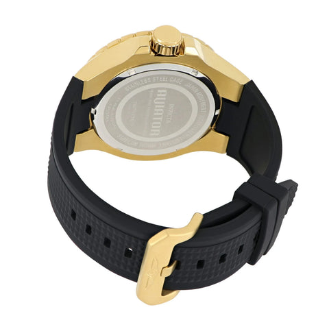Reloj Deportivo para Hombre Invicta Aviator 36856 | 50 mm | Cuarzo | Negro