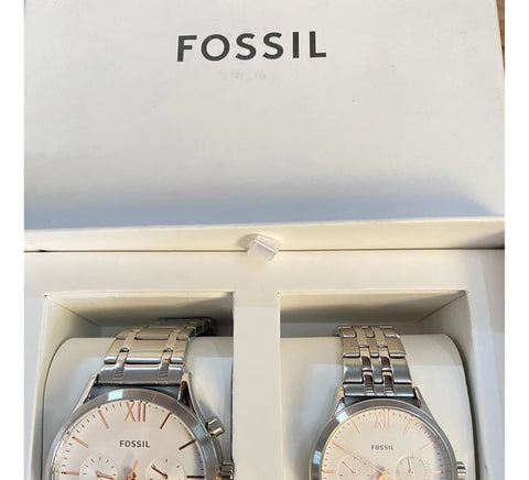 Set de Relojes Fossil para Pareja – BQ2468SET