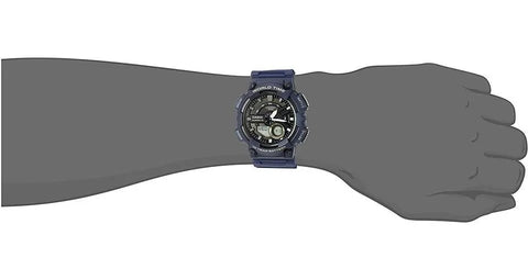 Casio AEQ-110W-2AV – Reloj Combinado Analógico-Digital