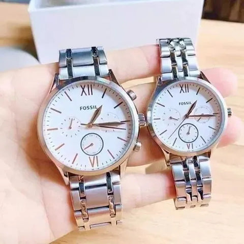 Set de Relojes Fossil para Pareja – BQ2468SET