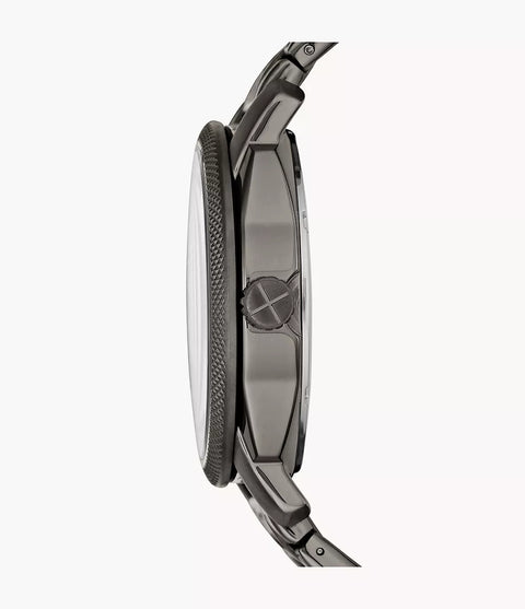 Reloj Fossil Machine FS4774 - Acero Inoxidable en Tono Ahumado para Hombre