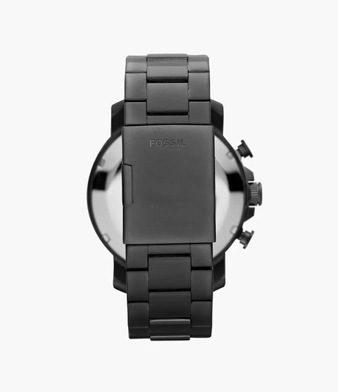 Reloj Fossil JR1437 - Cronógrafo para Hombre de Acero Inoxidable en Tono Ahumado