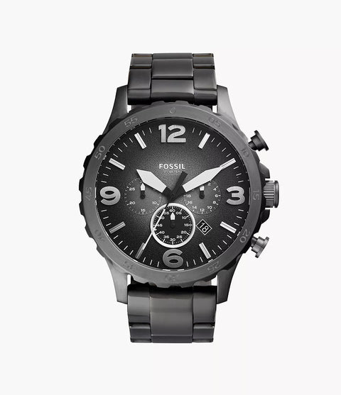 Reloj Fossil JR1437 - Cronógrafo para Hombre de Acero Inoxidable en Tono Ahumado