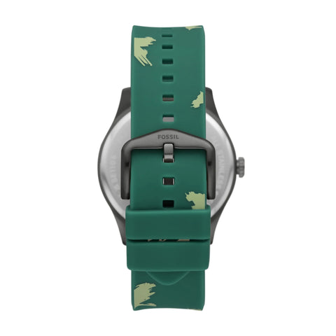 Reloj Fossil Edición Especial Star Wars Boba Fett SE1106 – Verde con Correa de Silicona