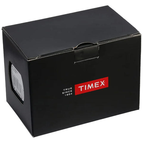 Timex TW4B13900AP – Reloj Unisex de Latón Negro con Correa Verde