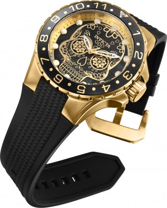 Reloj Deportivo para Hombre Invicta Aviator 36856 | 50 mm | Cuarzo | Negro