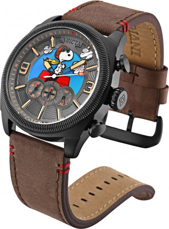 Invicta Character Collection Snoopy 33176 – Negro y Marrón