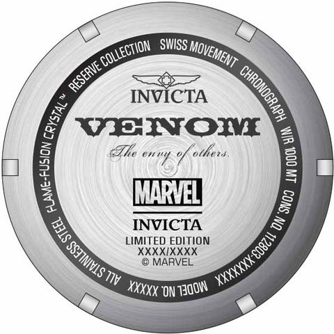 Invicta Marvel Spiderman 32460 – Azul Oscuro, Rojo y Plata