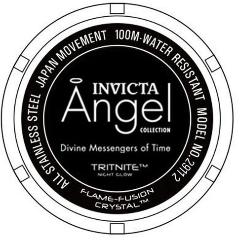 Invicta Angel 29112 Reloj para Mujer Bicolor en Oro y Acero con Esfera Gunmetal de 38 mm