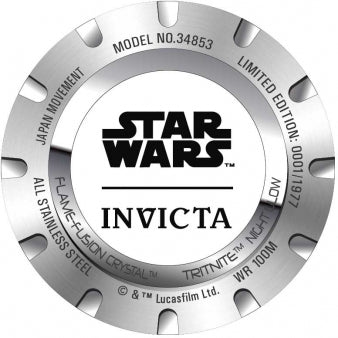 Reloj para Hombre Invicta Star Wars 34853 | 50 mm | Cuarzo | Acero Inoxidable
