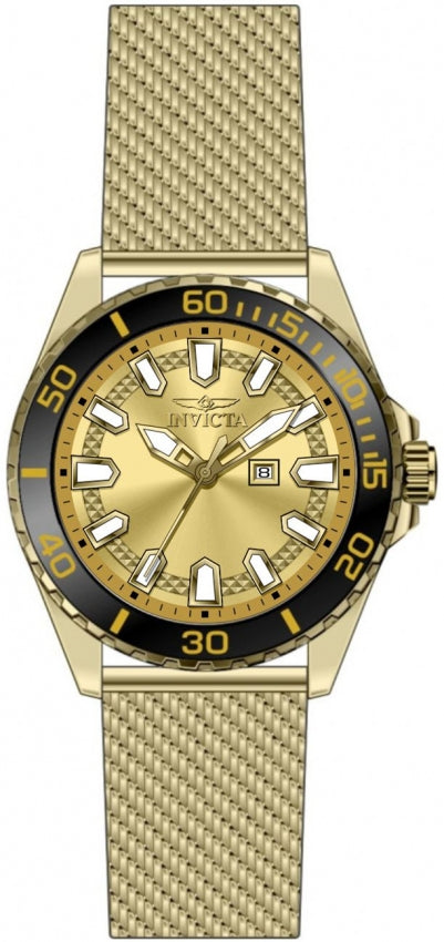Reloj para Hombre Invicta Pro Diver 46902 – Totalmente Dorado 46 mm