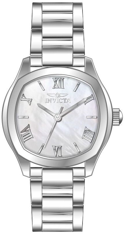 Invicta Wildflower 48234 Reloj de Mujer Plateado 32.5 mm Acero Inoxidable