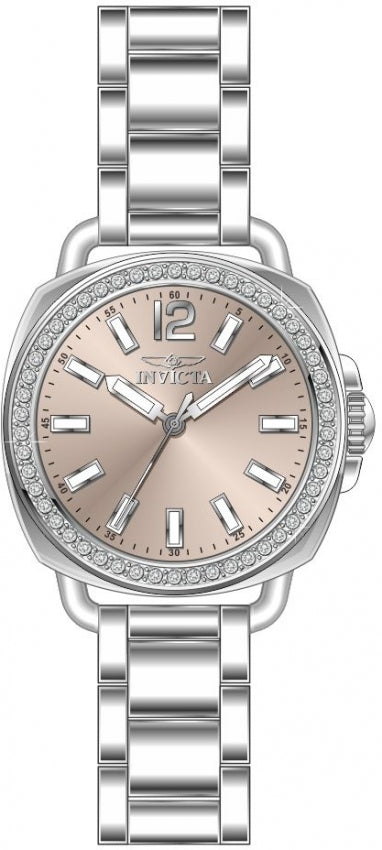 Invicta Wildflower 46341 Reloj para Mujer en Acero Inoxidable Rosa Claro
