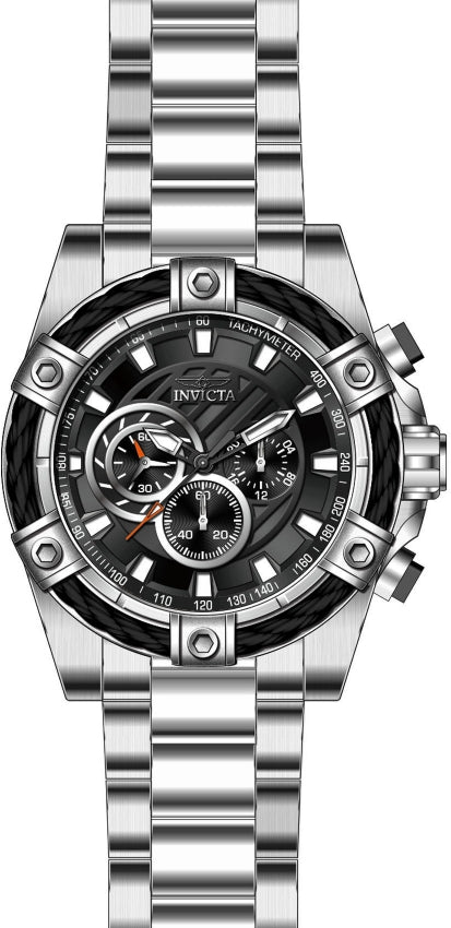 Reloj para Hombre Invicta Bolt 25512 – Carátula Negra 52 mm