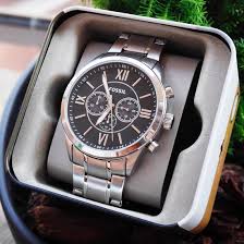 Reloj para Hombre Fossil Flynn BQ1125IE - Cronógrafo de Acero Plateado