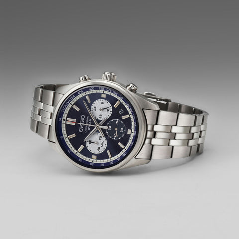 Reloj para Hombre Seiko SSB427P1 – Cronógrafo Deportivo Azul 41.5mm