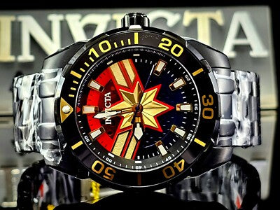 Reloj para Hombre Invicta Marvel 43057 - Capitán Maravilla | Edición Limitada