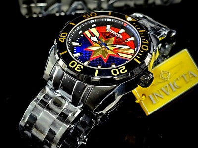 Reloj para Hombre Invicta Marvel 43057 - Capitán Maravilla | Edición Limitada