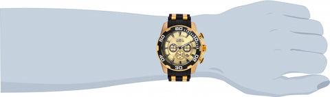 Reloj para Hombre Invicta Pro Diver 22346 – Dorado con Correa Negra 50 mm