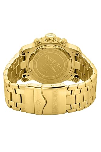 Invicta Pro Diver 0075 Verde Dorado - Reloj para Hombre en Acero Inoxidable (48mm)