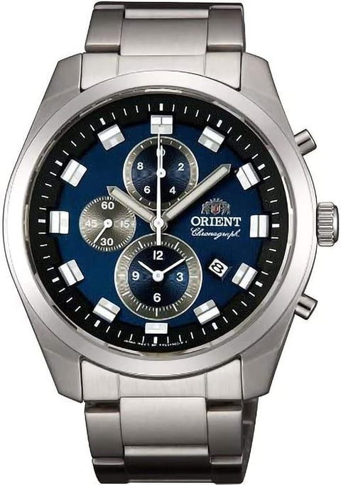 Reloj Orient Neo70’s WV0471TT – Cronógrafo Retro Moderno Azul 43mm