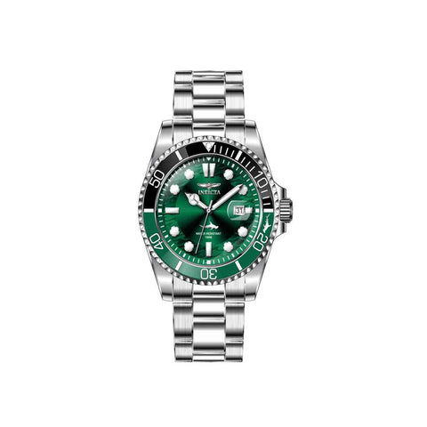 Reloj para Hombre Invicta Pro Diver 30808 – Plateado con Carátula Verde 43 mm
