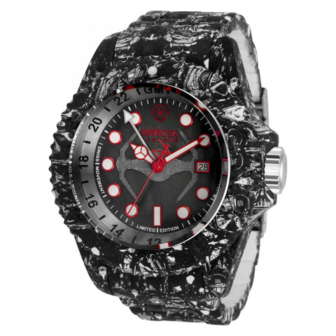 Invicta Star Wars Galactic Empire 33310 – Negro, Plata y Transparente