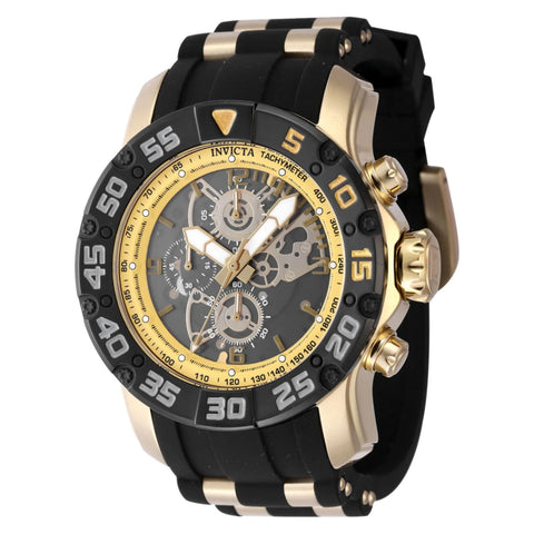 Reloj Deportivo para Hombre Invicta Racing 48065 - Negro y Dorado