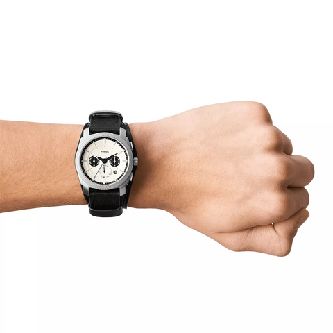 Reloj Fossil Machine FS5921 – Cronógrafo de Cuero Ecológico