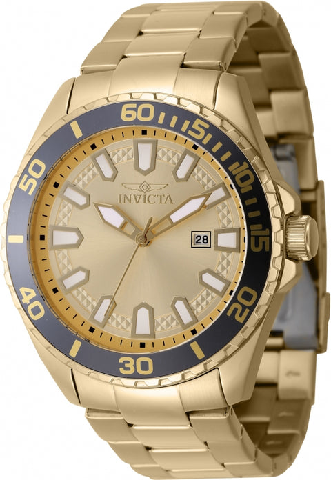 Invicta Pro Diver 47341 – Reloj Dorado para Hombre 46 mm