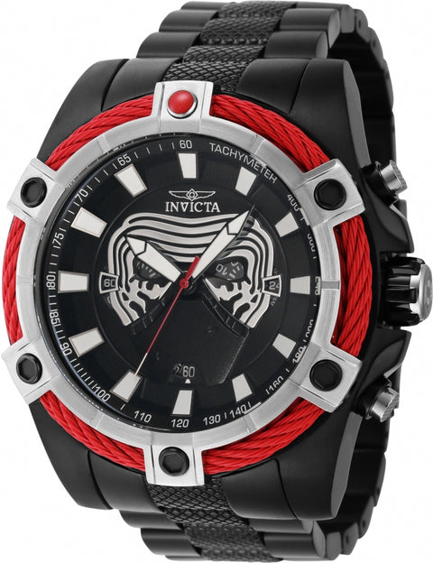 Reloj para Hombre Invicta Star Wars Kylo Ren 40086 | 52 mm | Cronógrafo de 60 segundos