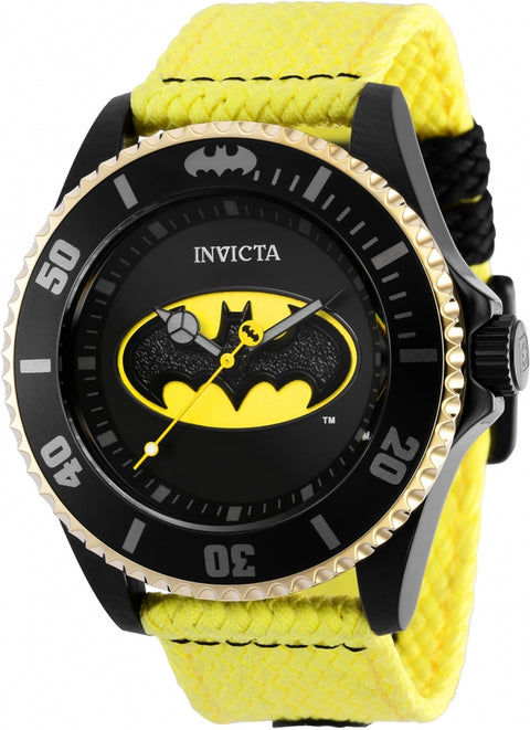 Reloj para Hombre Invicta Batman DC Comics 41286 - Amarillo