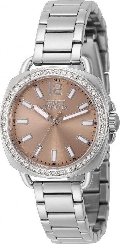 Invicta Wildflower 46341 Reloj para Mujer en Acero Inoxidable Rosa Claro