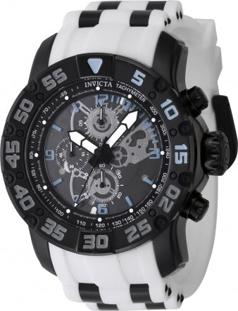 Reloj Deportivo para Hombre Invicta Racing JM Edición Limitada 48064 - Blanco y Negro