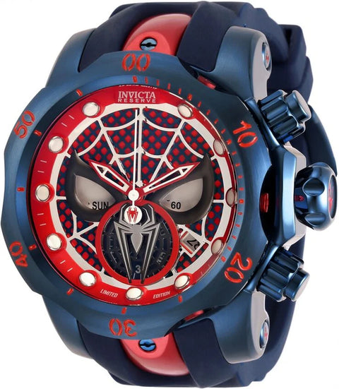 Invicta Marvel Spiderman 32460 – Azul Oscuro, Rojo y Plata