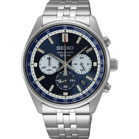 Reloj para Hombre Seiko SSB427P1 – Cronógrafo Deportivo Azul 41.5mm